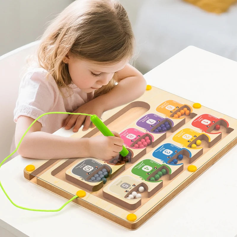 Jeu Magnétique Montessori Enfant