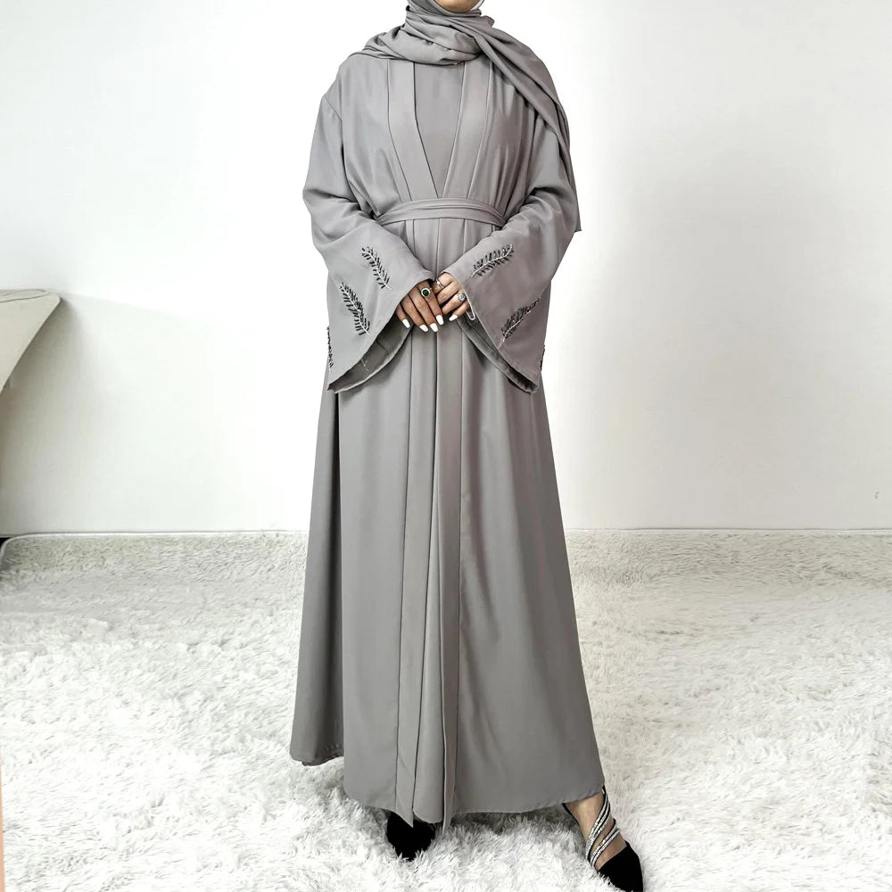 Abaya Kaftan Femme Élégante Dégradée