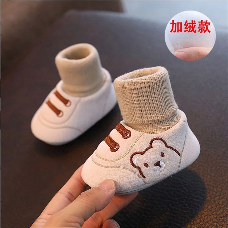 Chaussures Chaussettes Bébé Antidérapantes Mignonnes