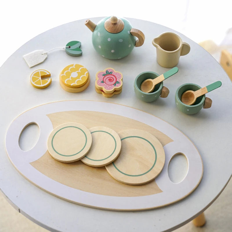 Set Thé en Bois Enfants