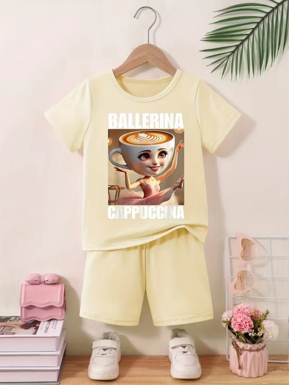 Ensemble Fille Cartoon Italien