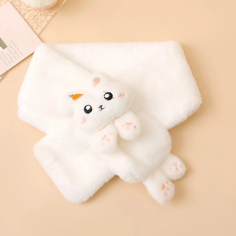 Écharpe Peluche Lapin Enfant