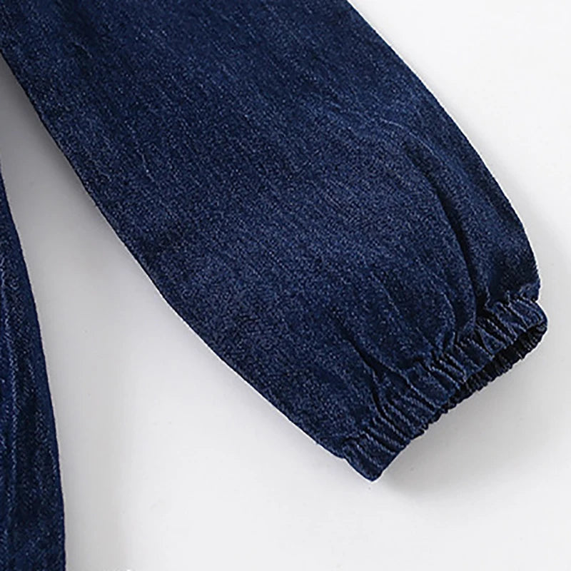 Robe Fille Denim Casual