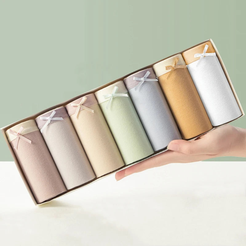 Lot 7 Culottes Femme Coton