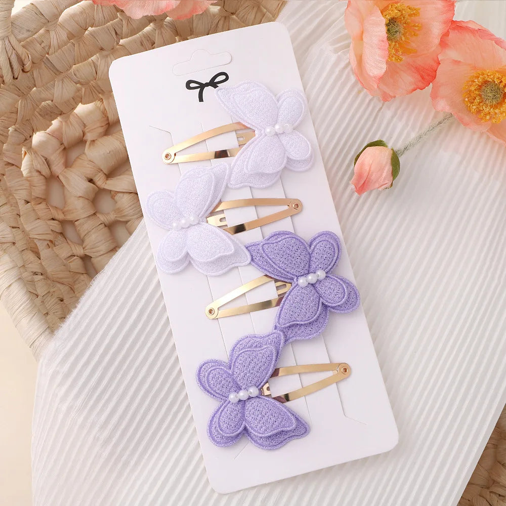 Barrettes Papillon Enfant Fille