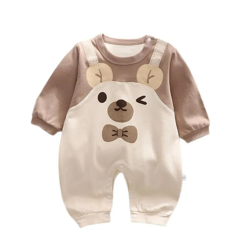 Combinaison Bébé Coton Automne Mignonne