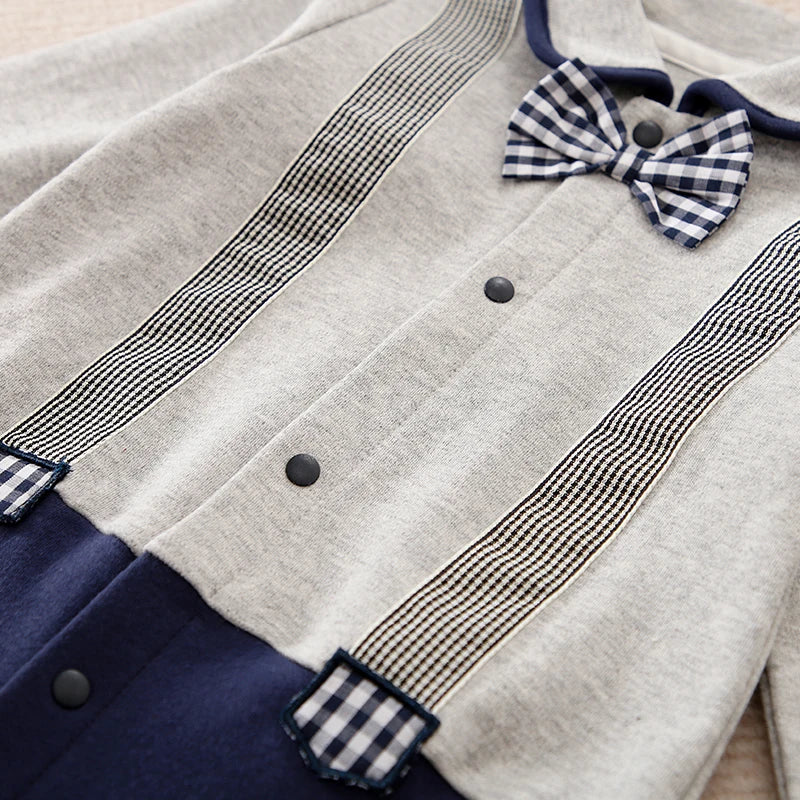 Rompers Bébé Nœud Papillon