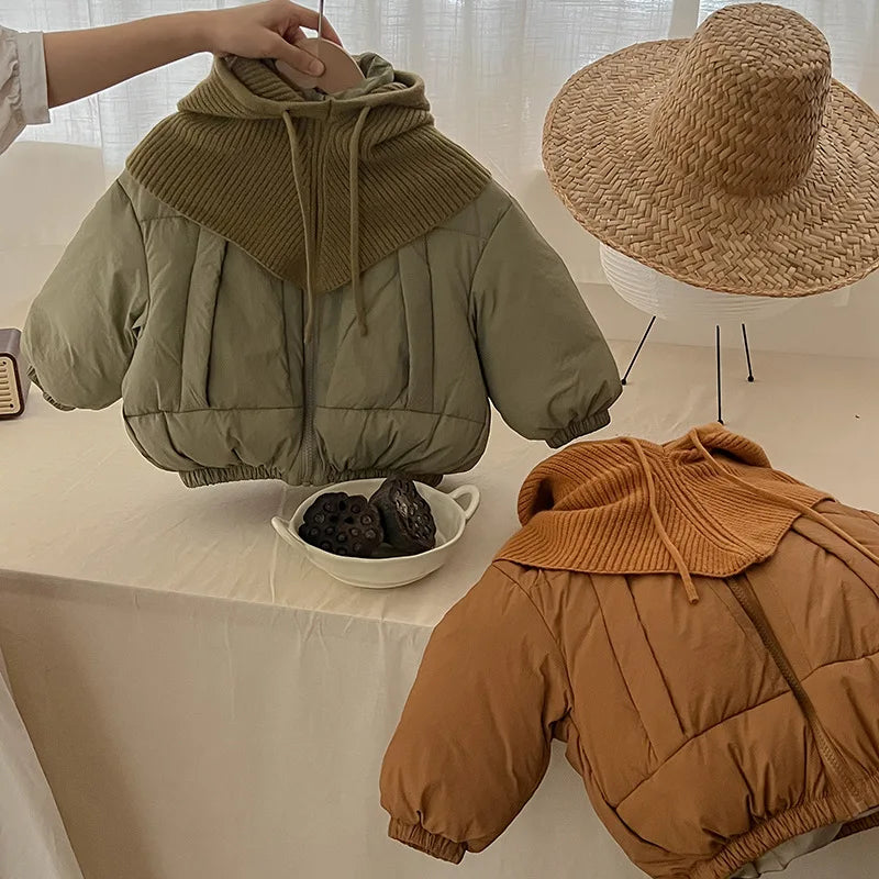 Bonnet Tricoté Chaud Enfant