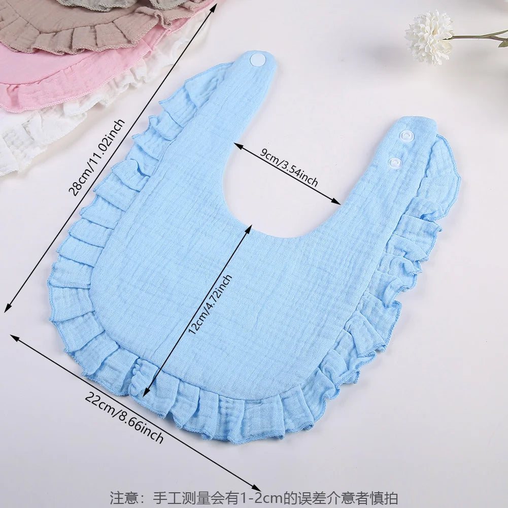 Bavoirs Bébé Coton Ajustable