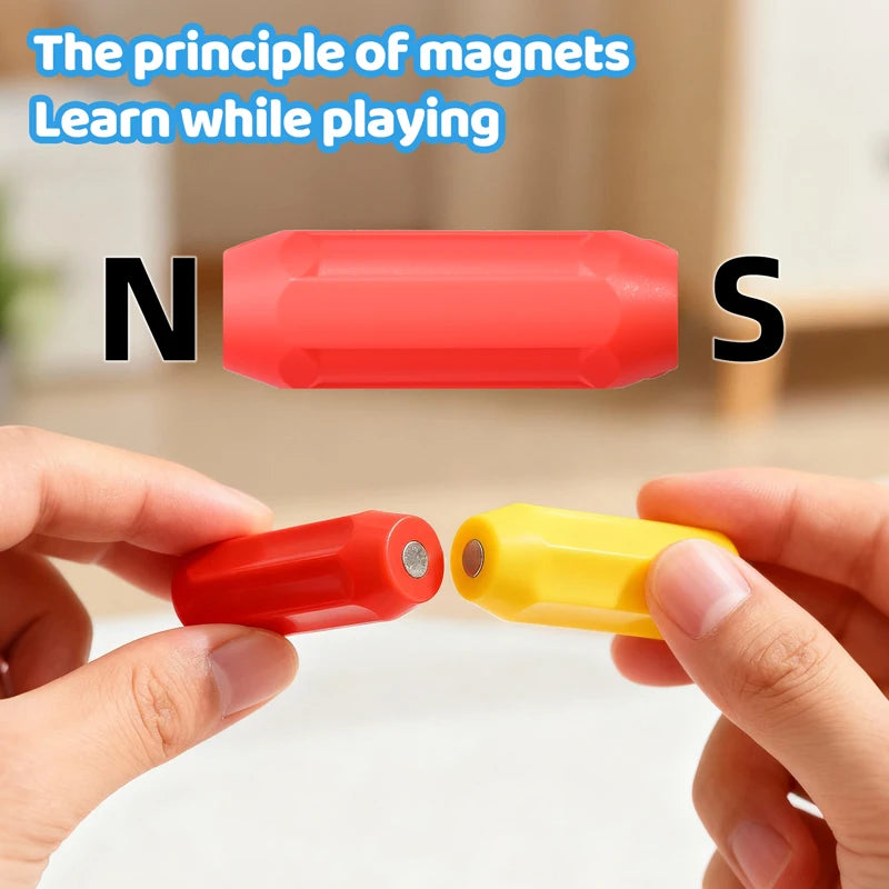 Blocs Magnétiques Éducatifs Enfants