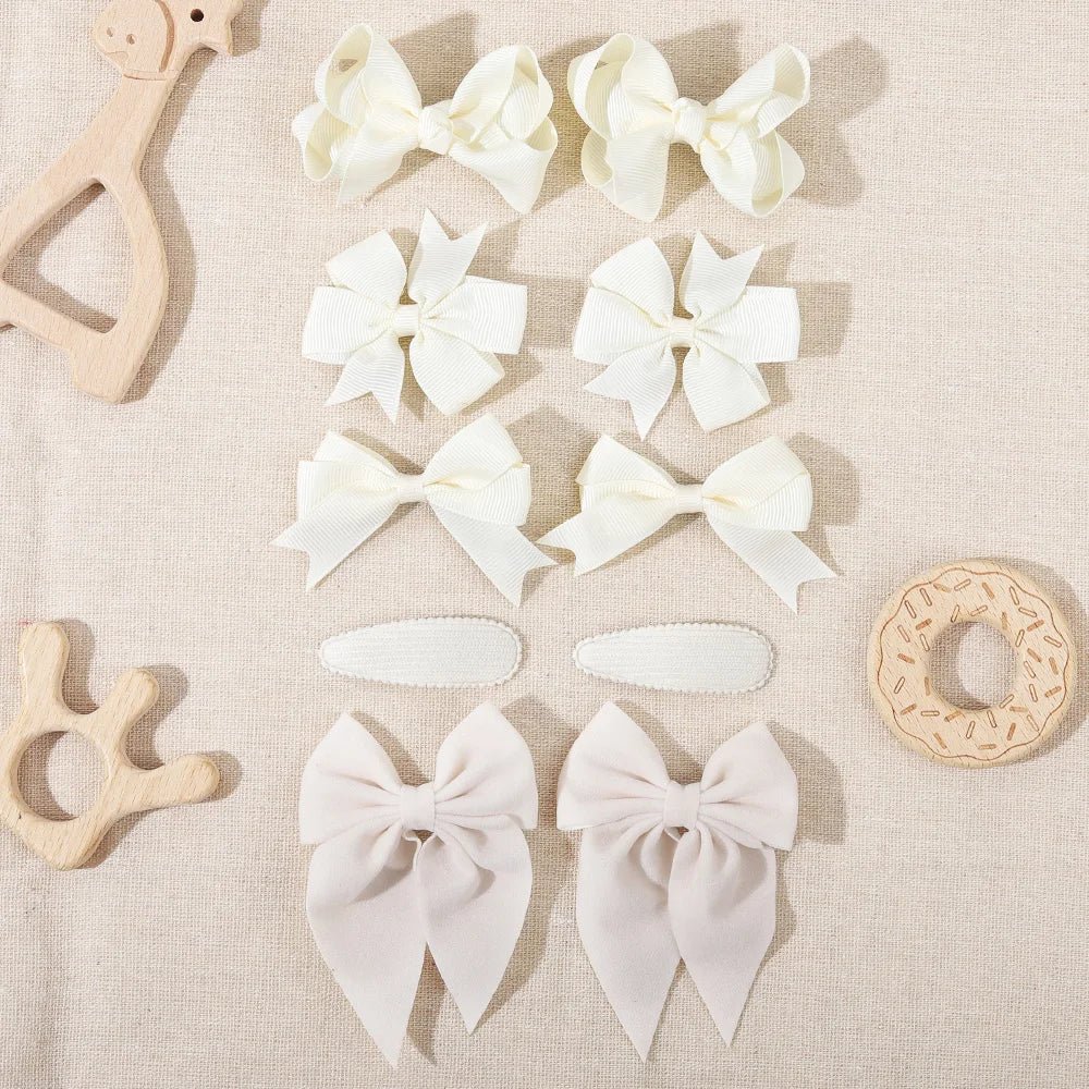 Set Barrettes Noeud Enfant