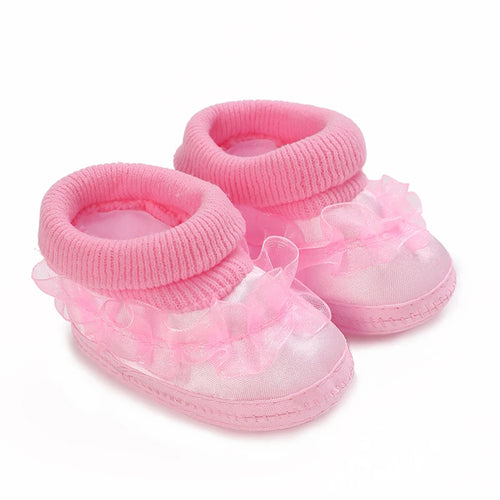 White Baptismal Shoes For Newborn Babies First Pair Of Baptismal Shoes