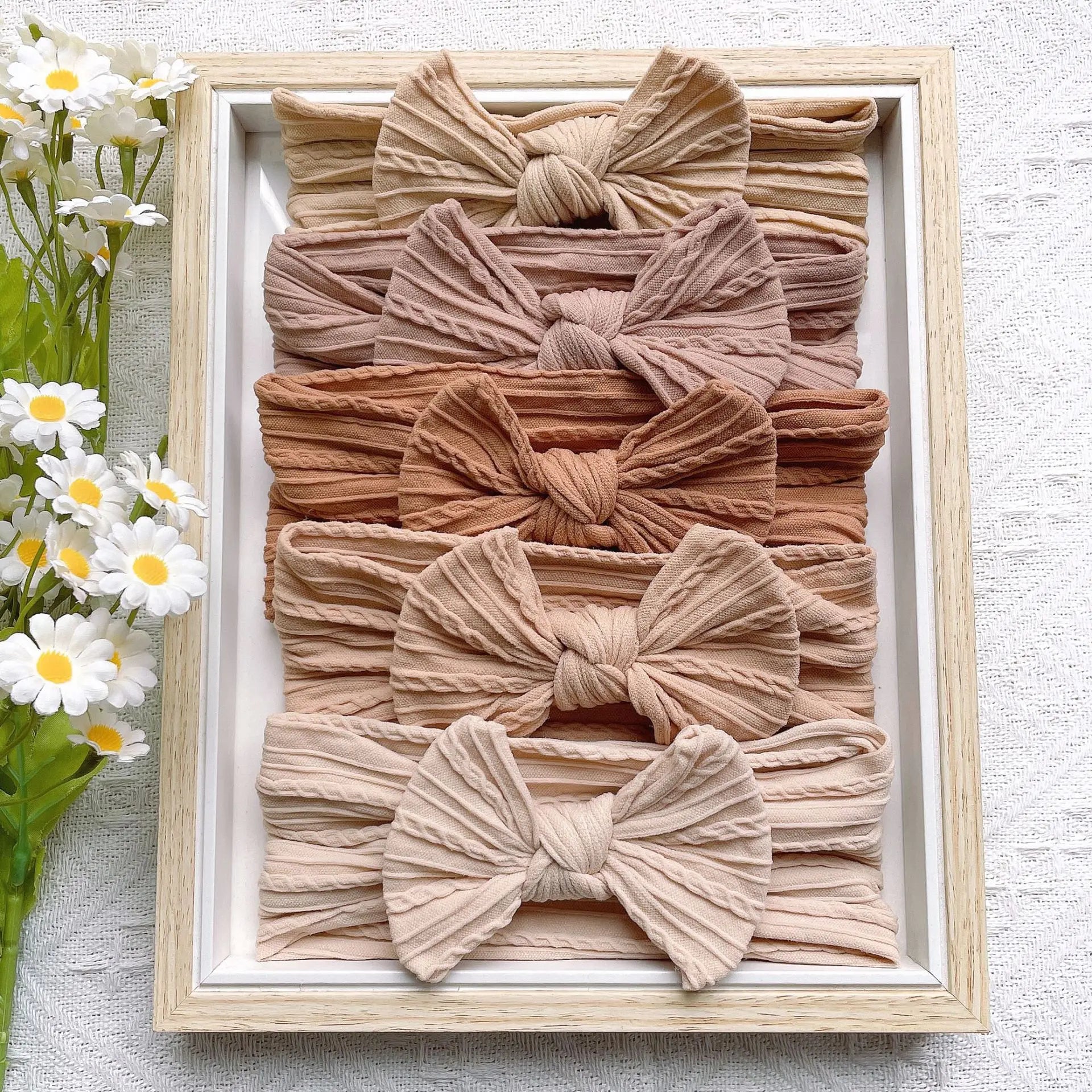 Bandeaux Bébés Nœud Papillon