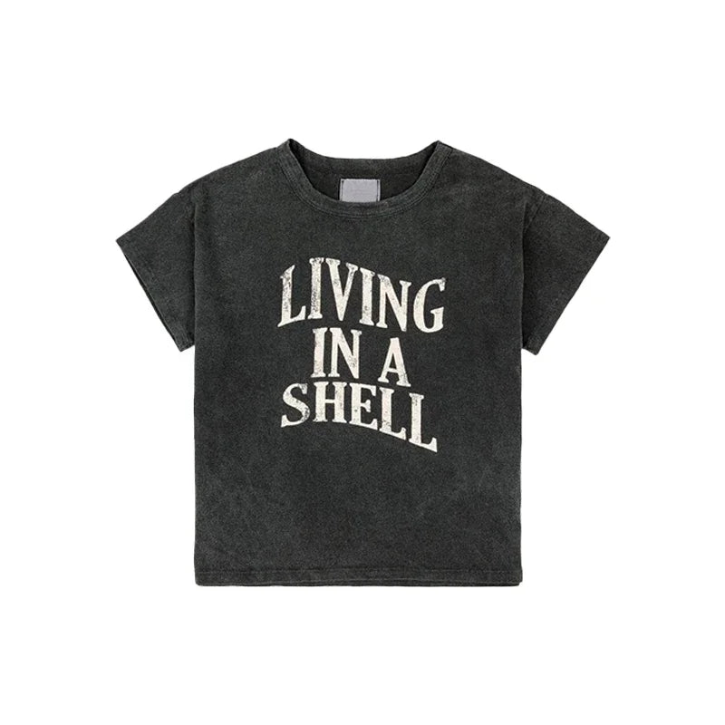 T-Shirt Bébé Coréen Été