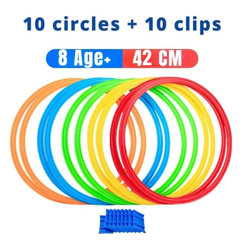 Jeu Anneaux Saut Enfants