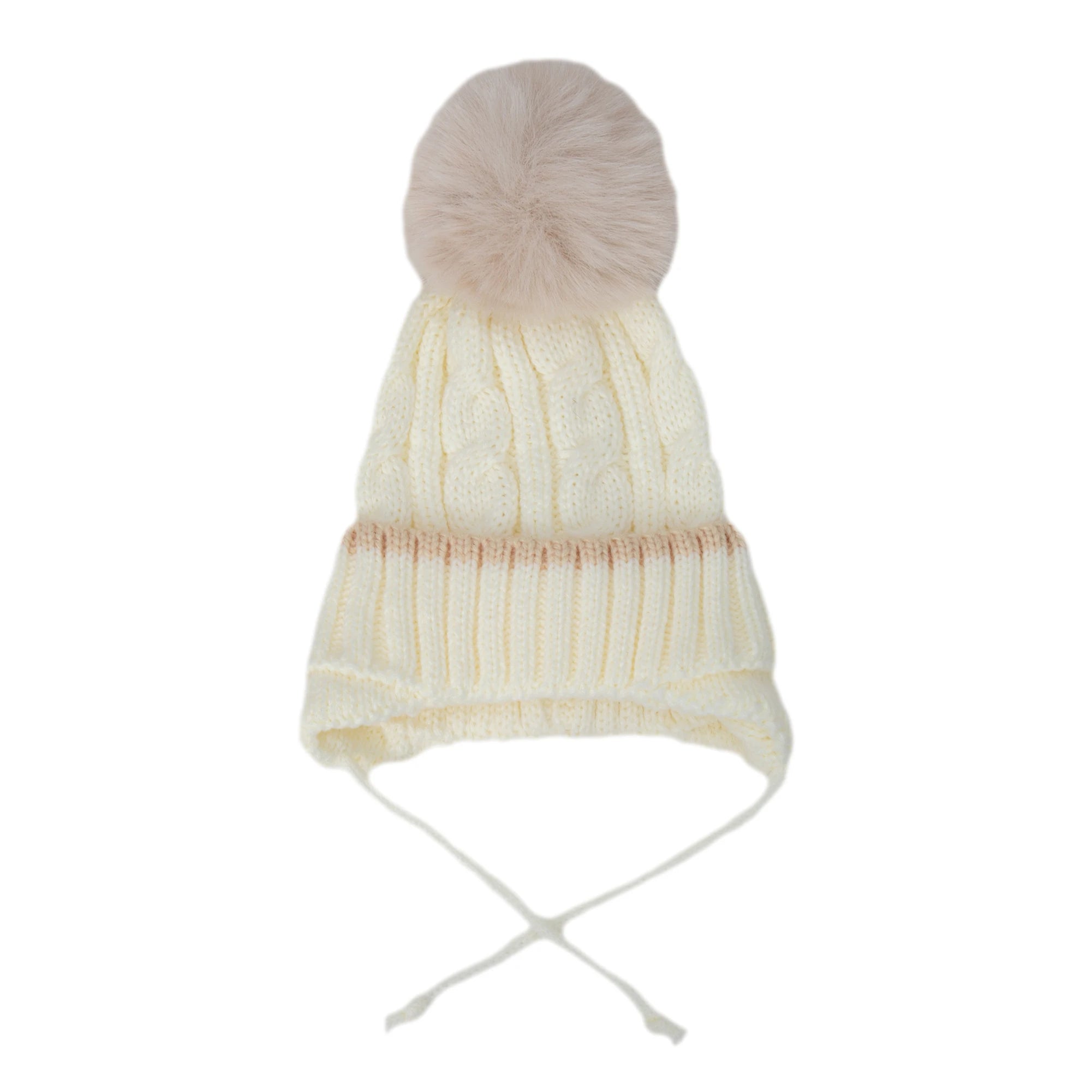 Bonnet Bébé Hiver Pompom