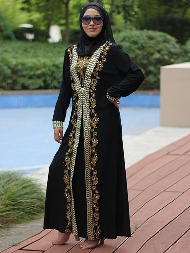 Abaya Femme Dubai Sequins