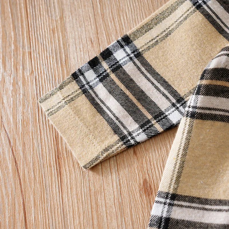 Combinaison Bébé Carreaux