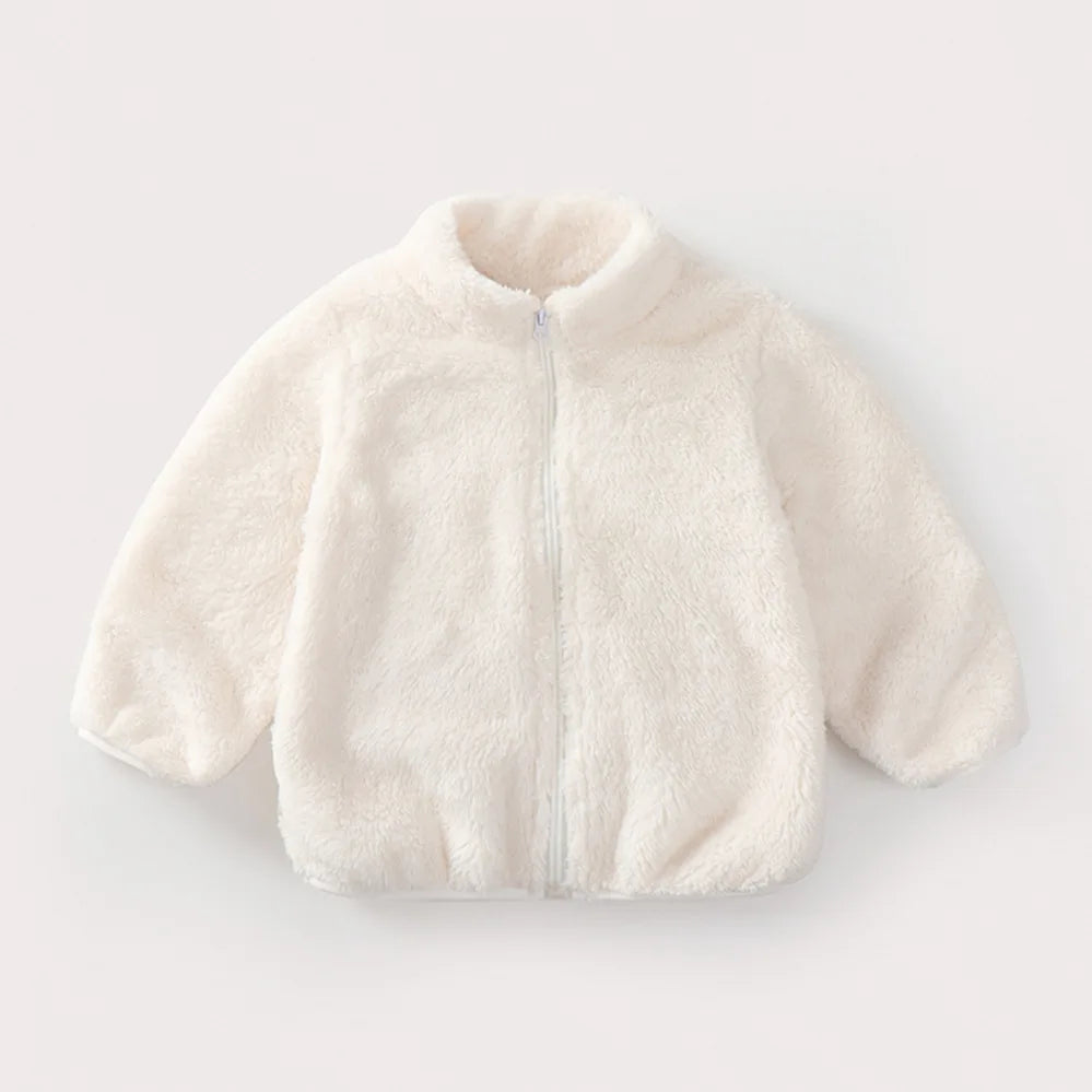 Manteau Peluche Bébé Doux
