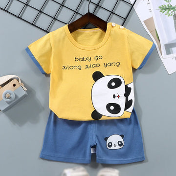 Ensemble Été Garçon Panda 2 Pièces (1-6 ans)