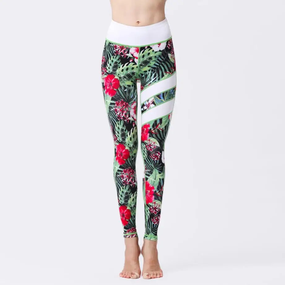 Ensemble Sport Femme Fleuri