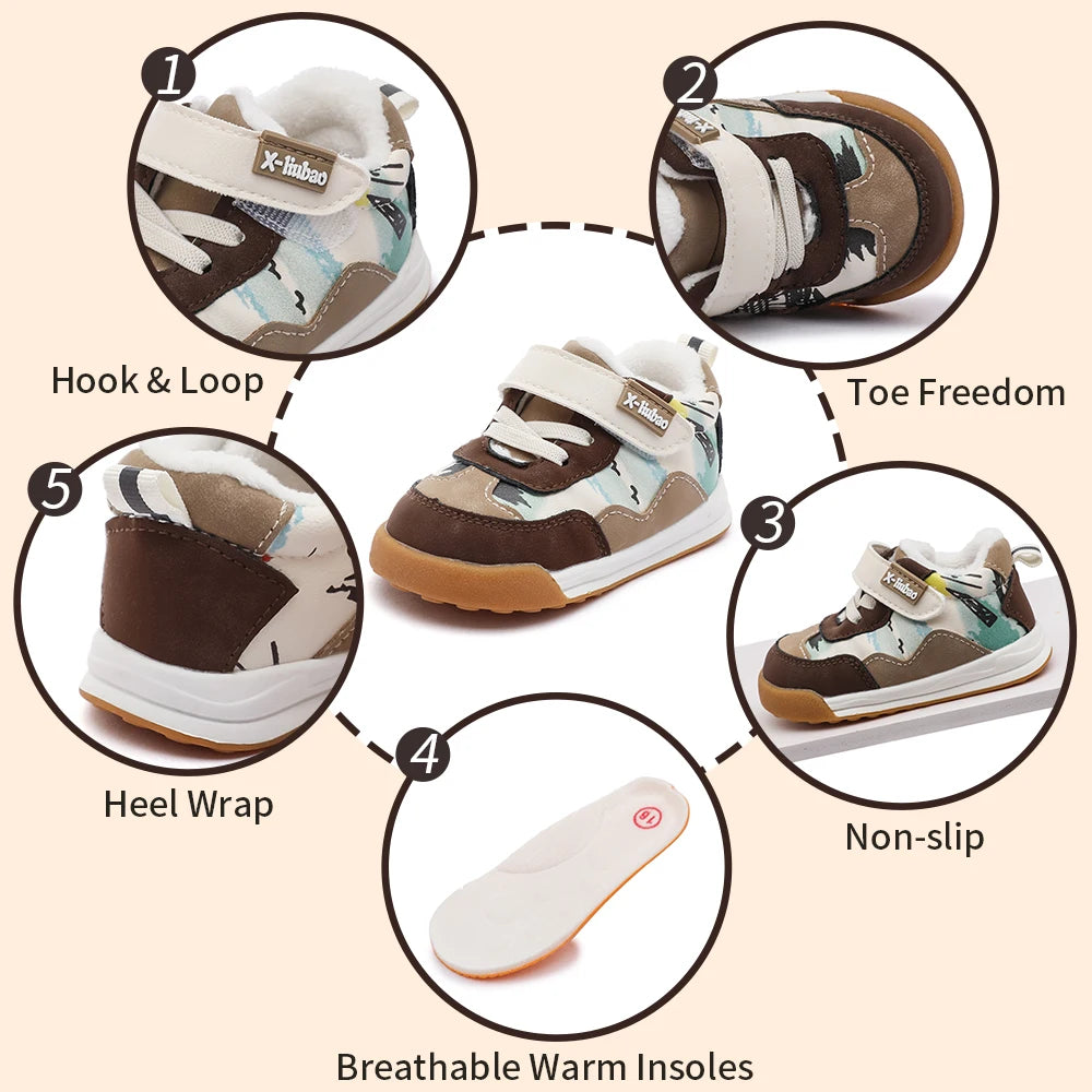Chaussures Bébé Chaudes Antidérapantes Confortables