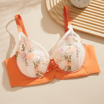Soutien-gorge Femme Dentelle Brodée
