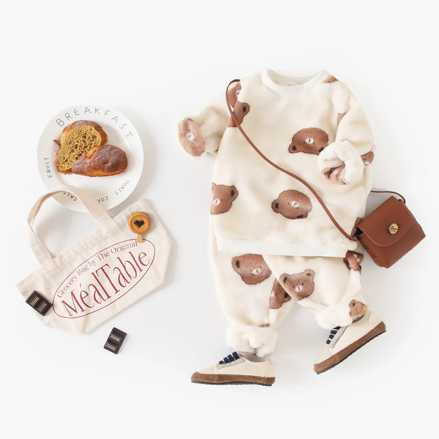 Ensemble Hiver Chaud Enfant Mignon