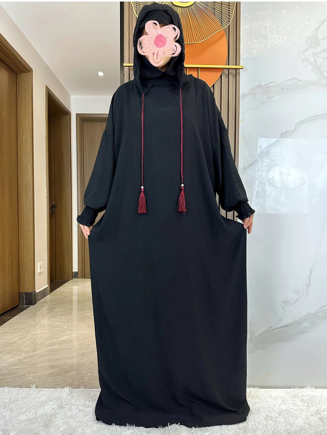 Abaya Femme Longue Capuche