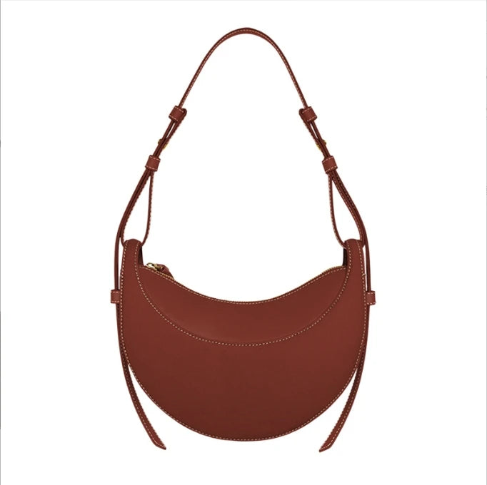 Sac Croissant Femme Cuir Luxe