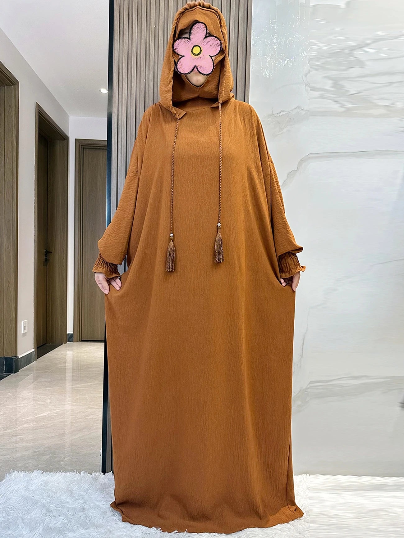 Abaya Femme Longue Capuche