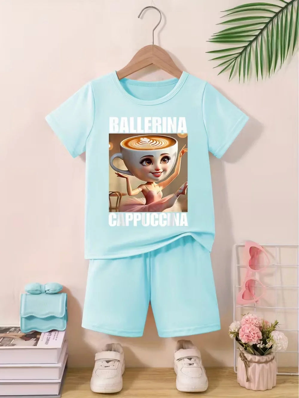 Ensemble Fille Cartoon Italien