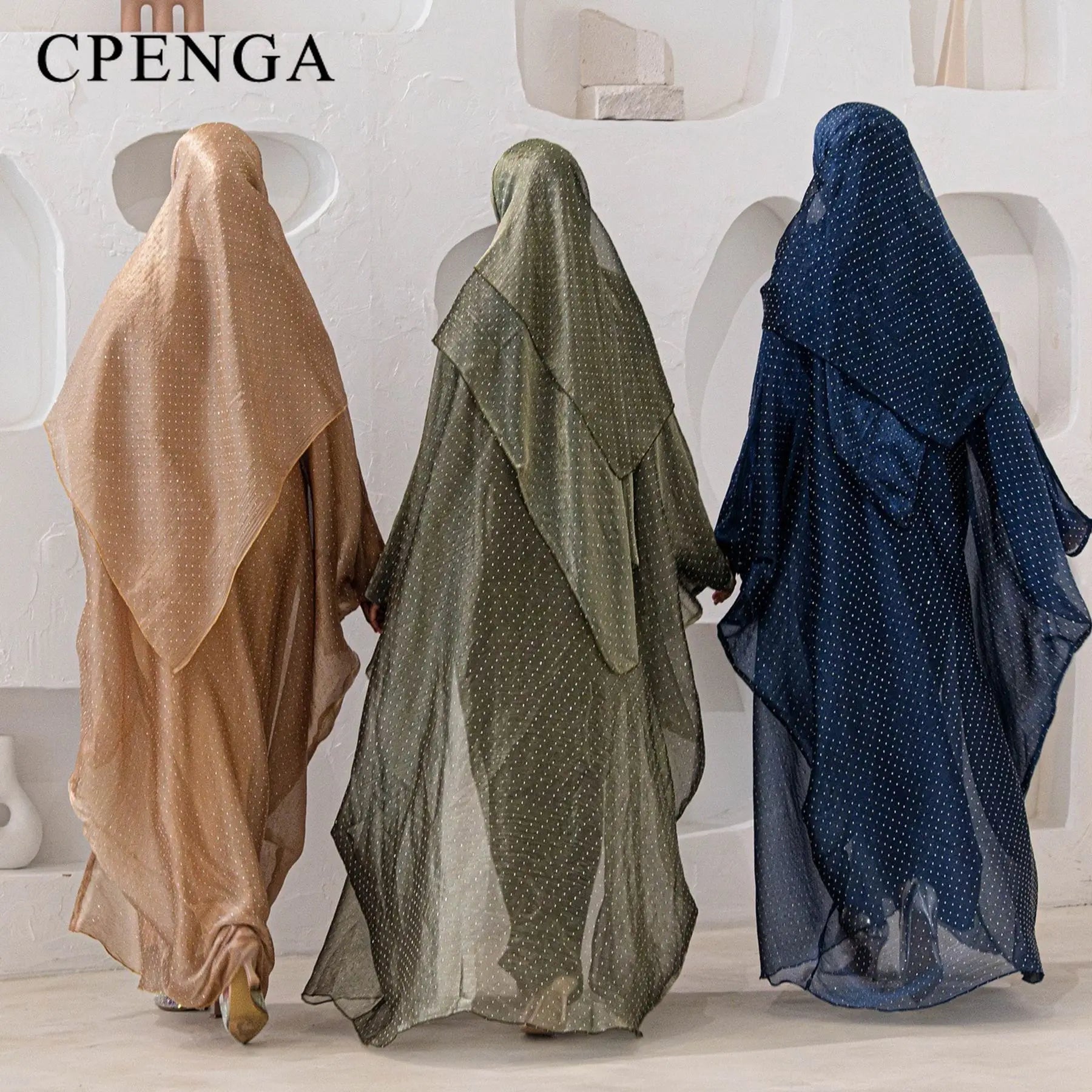 Tenue Islamique Trois Pièces Abaya