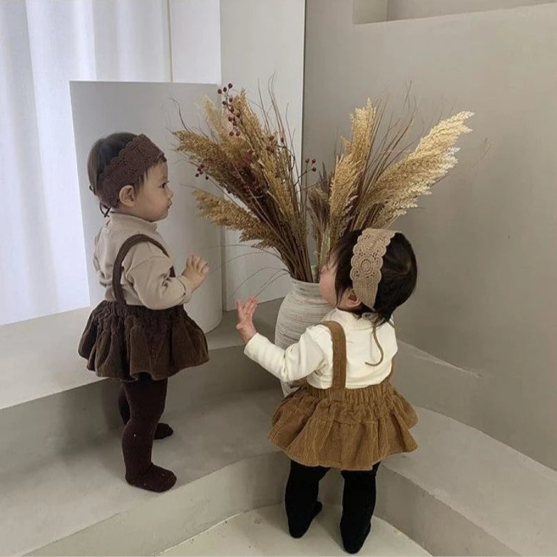 Ensemble Jupe Côtelée Fille