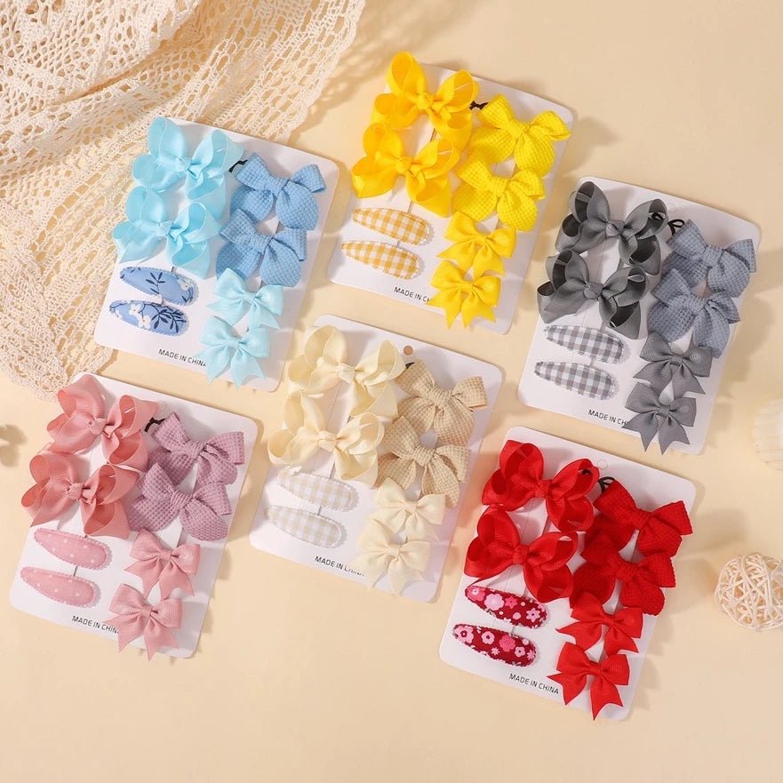 Lot Barrettes Papillon Bébé