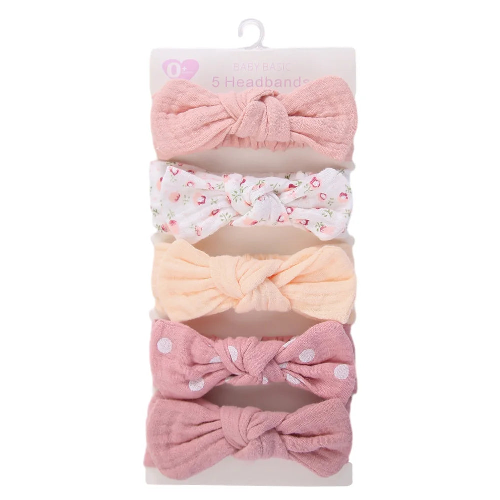 Bandeaux Bébé Coton Lapin