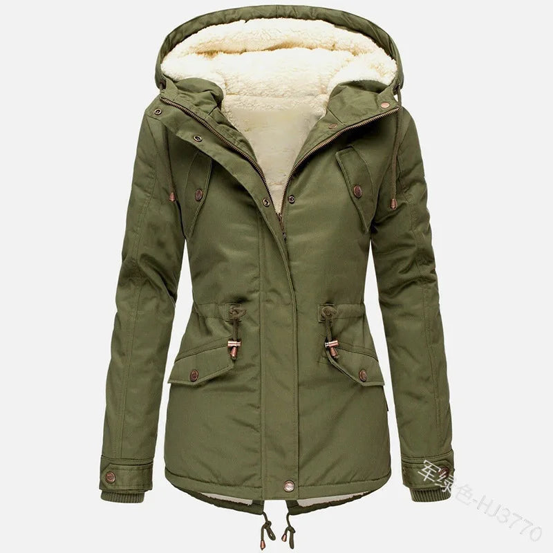 Parka Longue Femme Hiver Chaude