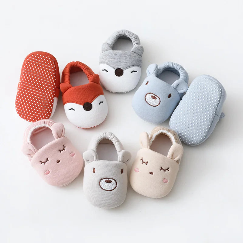 Chaussons Bébé Hiver Chauds Antidérapants