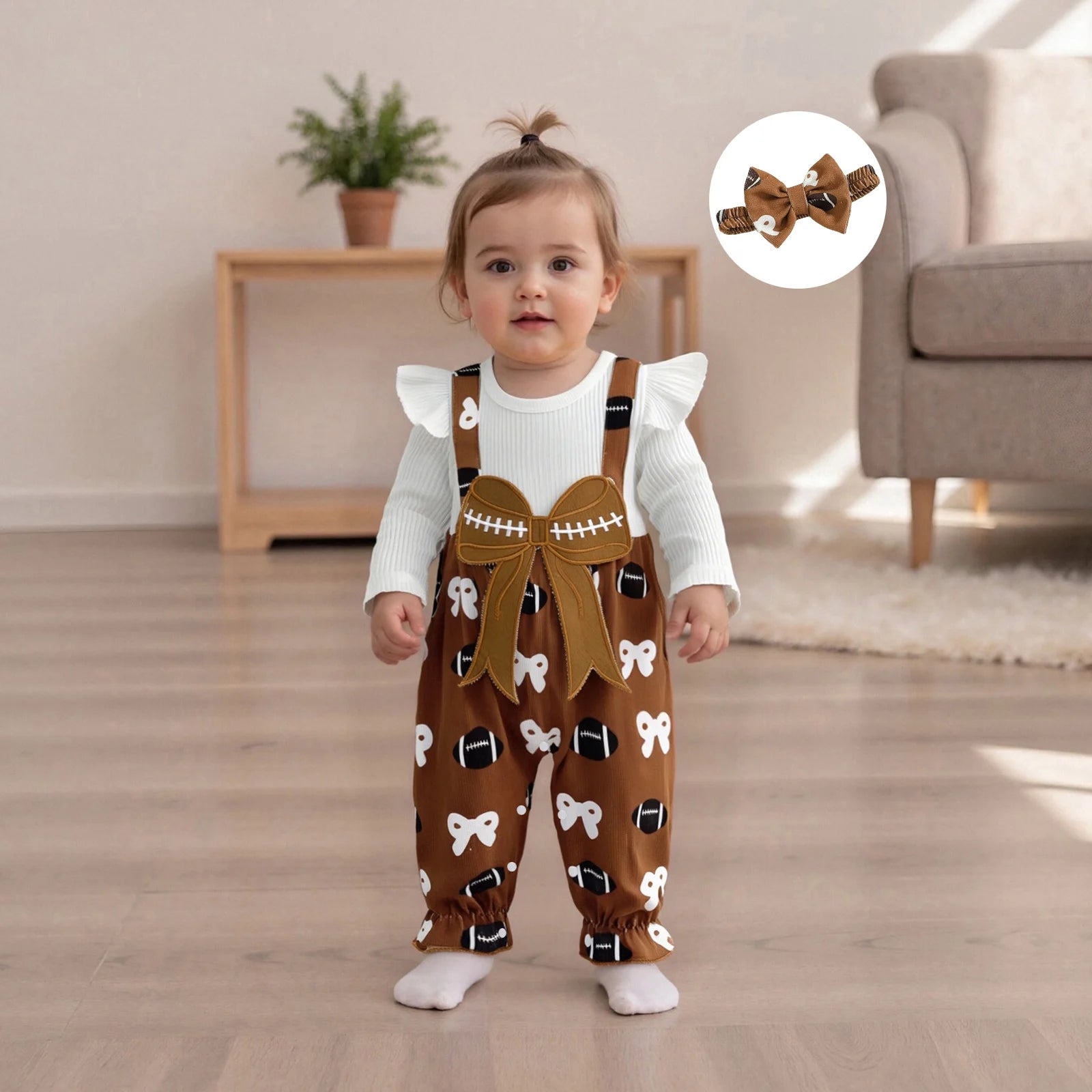 Combinaison Bébé Fille Football