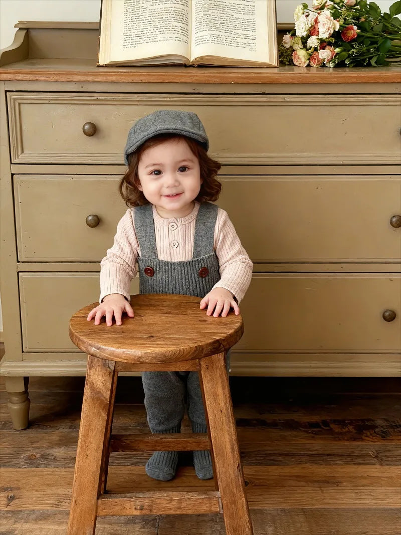 Barboteuse Tricot Bébé Coréenne