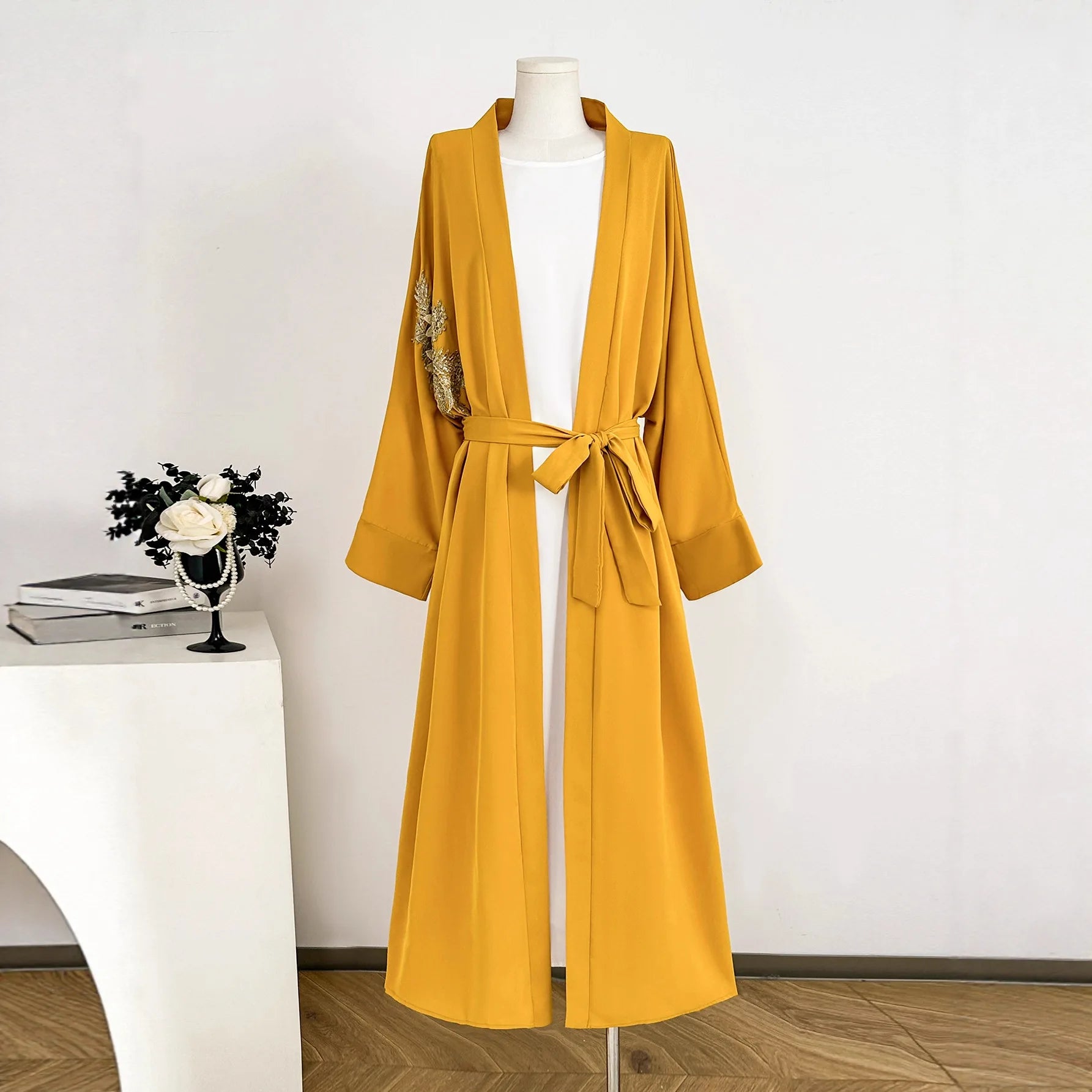 Abaya Femme Longue Brodée