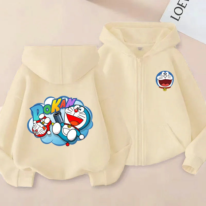 Cardigan Capuche Doraemon Enfant