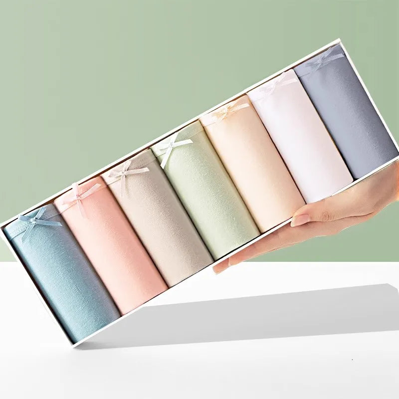 Lot 7 Culottes Femme Coton