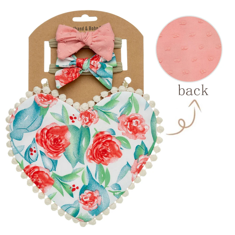 Bavoirs Bébé Saint-Valentin