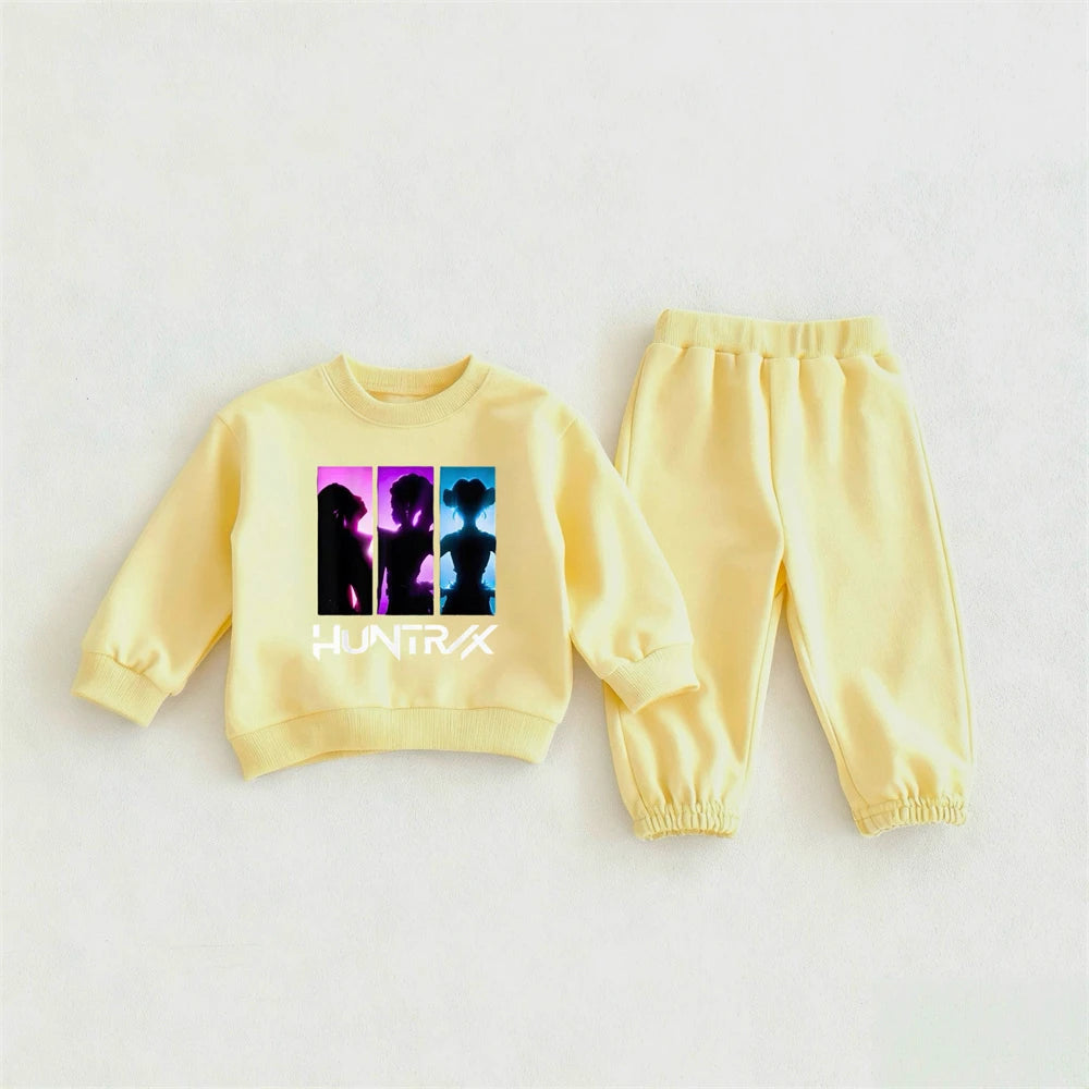 Ensemble Automne Fille Cartoon