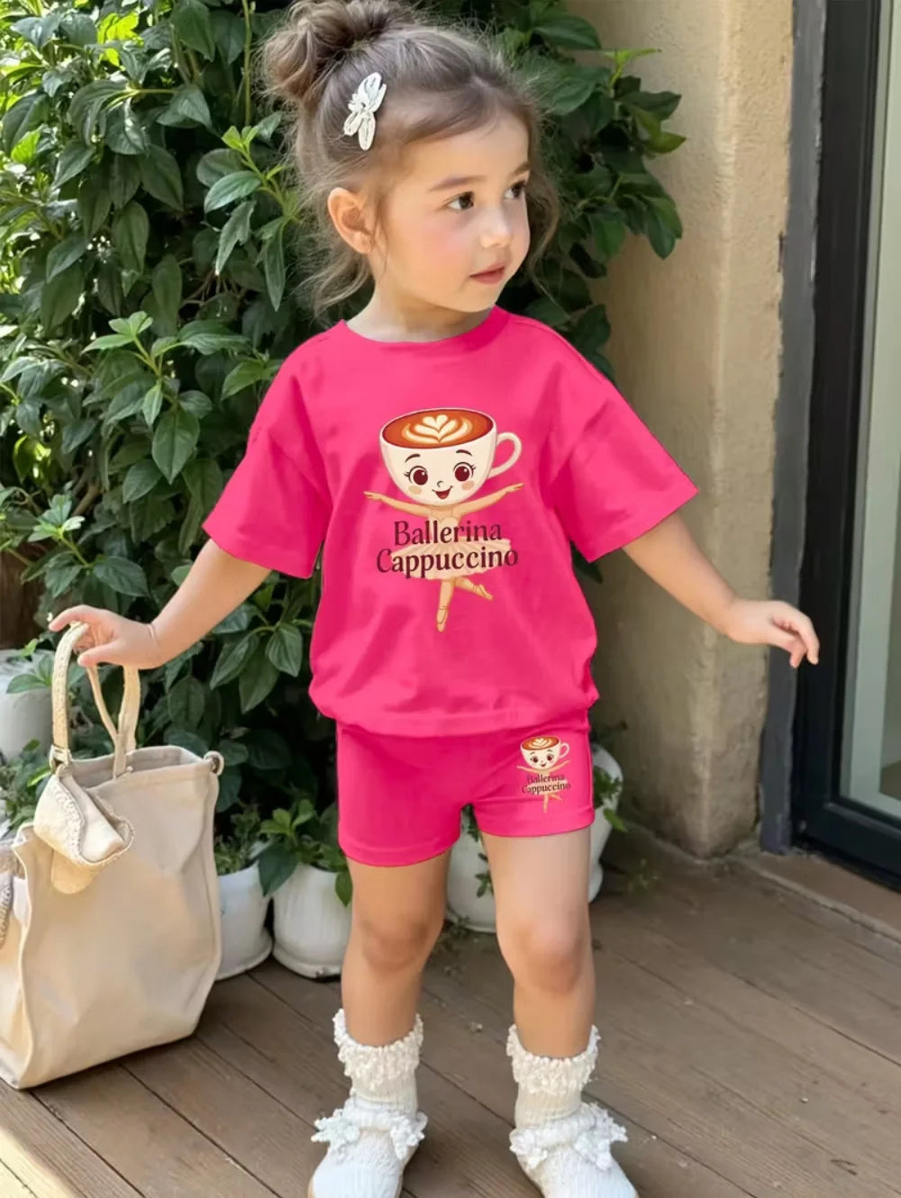 Ensemble Fille Cartoon Italien