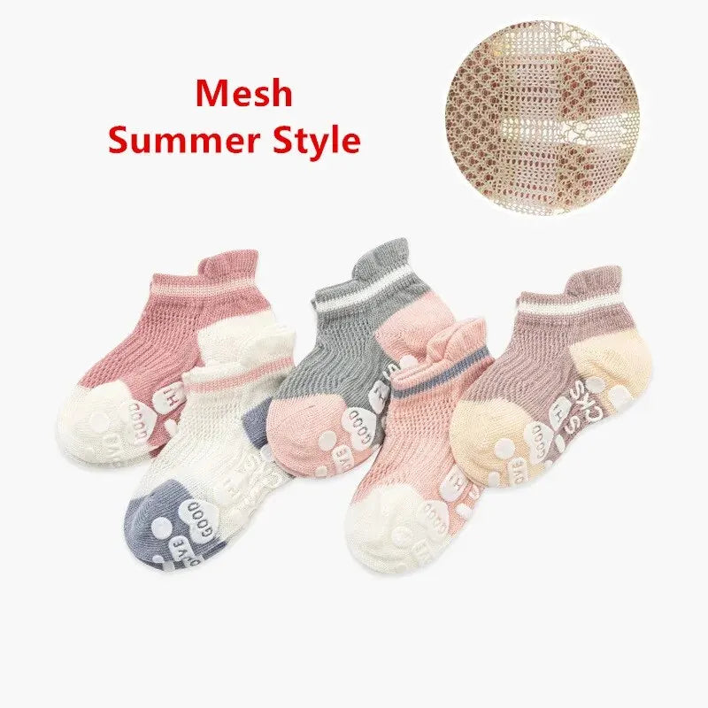 Chaussettes Bébé Antidérapantes Coton