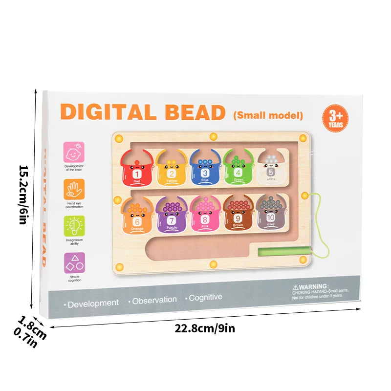 Jeu Magnétique Montessori Enfant