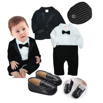 Ensemble costume élégant bébé garçon – cérémonie & anniversaire