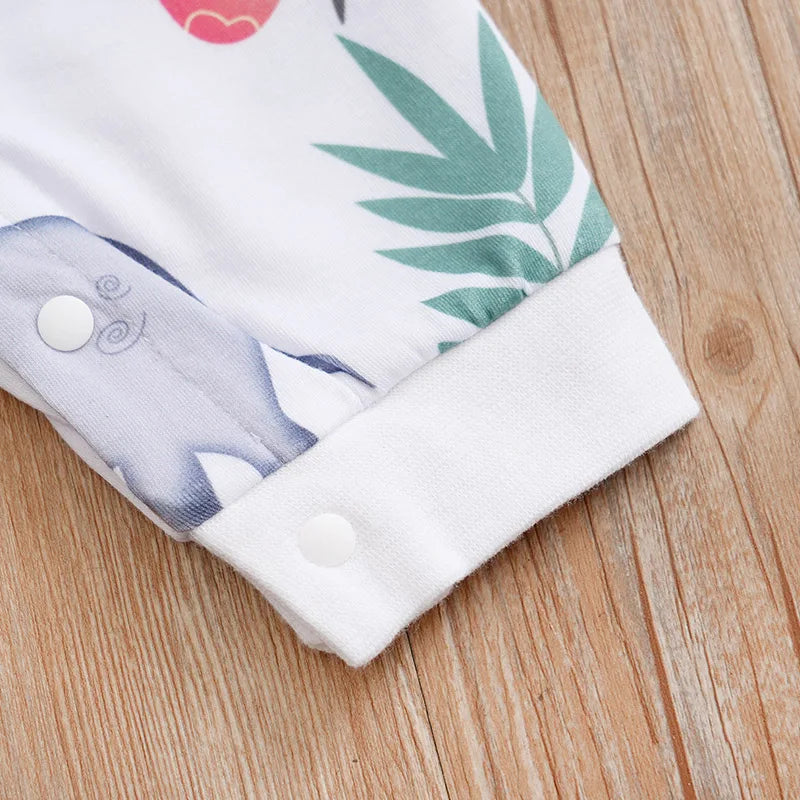 Body Bébé Animal Tropical